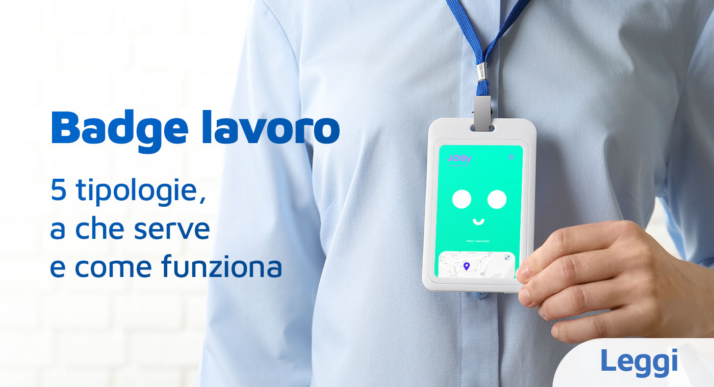 badge lavoro