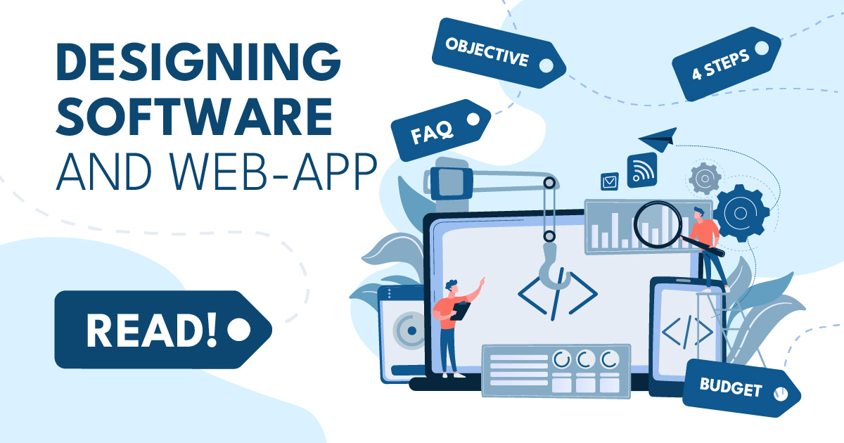 Designing software and web‑apps: how to do it [4 steps]